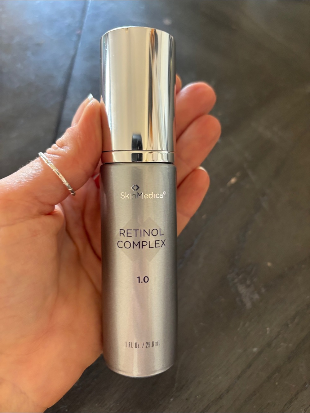 SkinMedica Retinol Complex 1.0 - Metallic Silver Pump